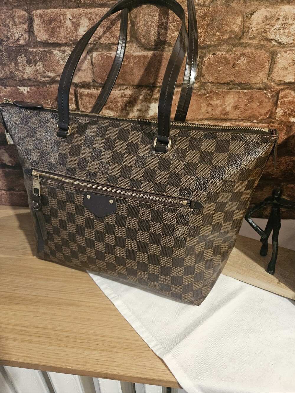Louis Vuitton Damier Tote Bag, w/ Cert Of AUTH.